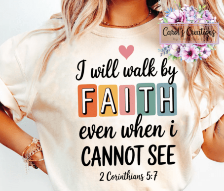 Boho Walk By Faith Adult