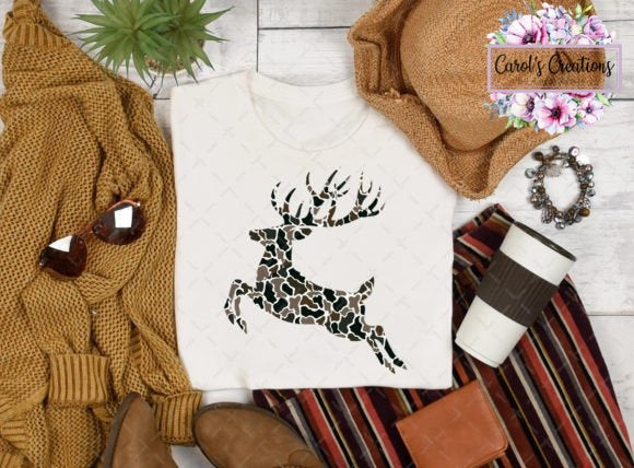 Camo Deer Adult
