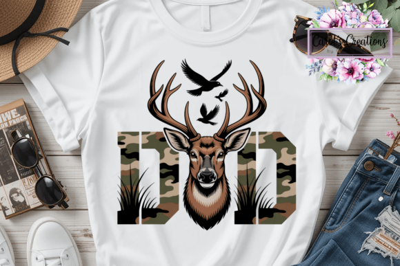 Camo Deer DAD Adult