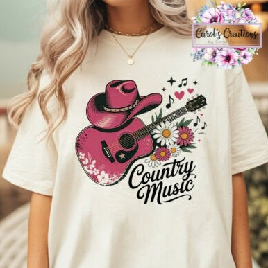 Country Music Guitar Daisy Adult