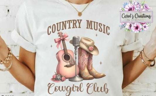 Country Music Cowgirl Club Adult