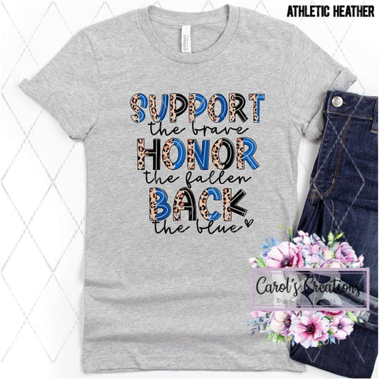 Gray t-shirt with motivational text design on a white background