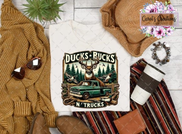 Ducks, Bucks, & Trucks Adult