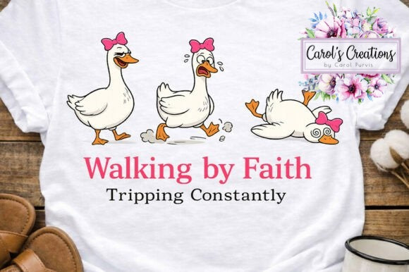 Walking By Faith Tripping Constantly (Adult)