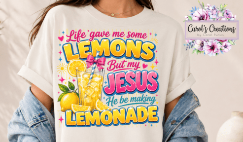 Jesus Making Lemonade (Adult)