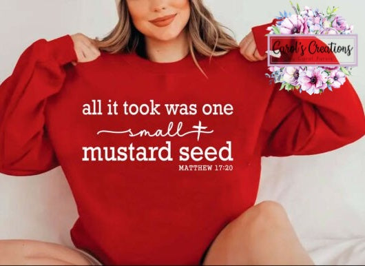 Mustard Seed Faith (Adult)