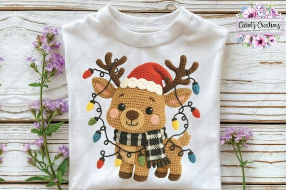 Reindeer Crochet Christmas (Adult)