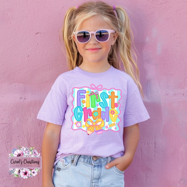 Back To School Coquette Bow Kids