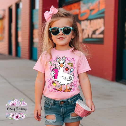 Coquette Back To School Goose Kids