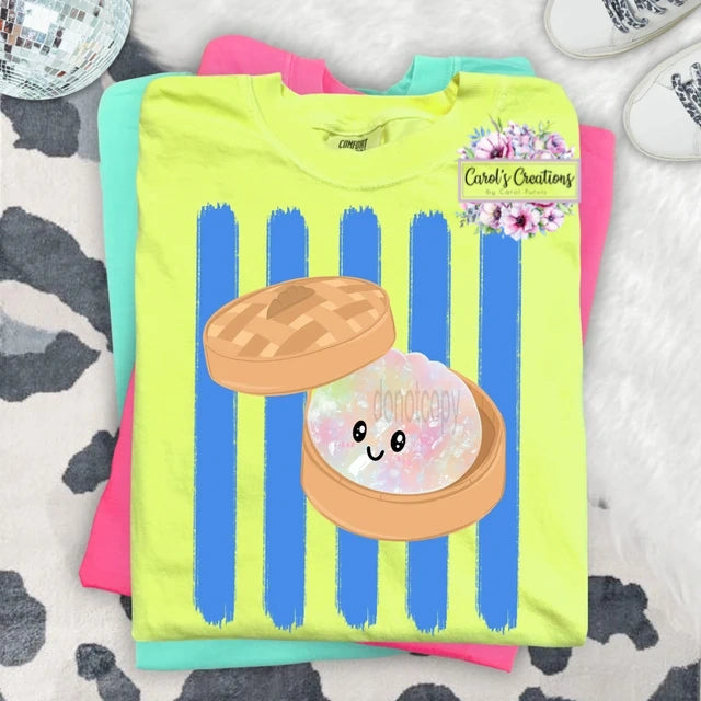 Glitter Dumpling Blue Stripes Kids