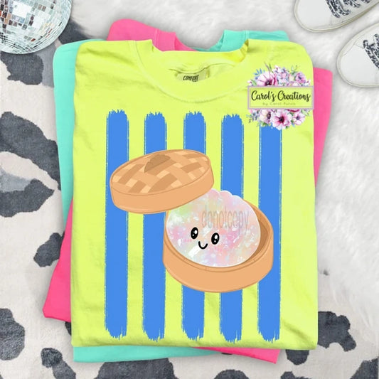 Glitter Dumpling Blue Stripes Kids