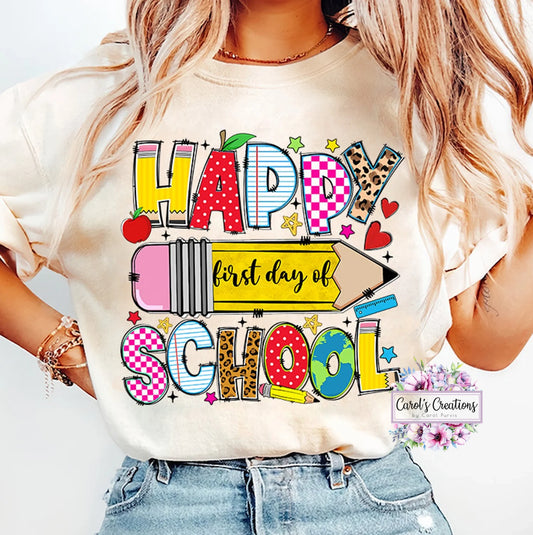 Happy 1st Day of School Adult