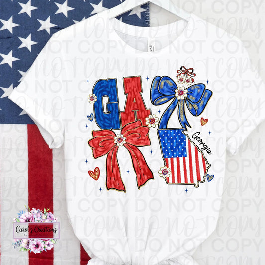 Patriotic Georgia Adult