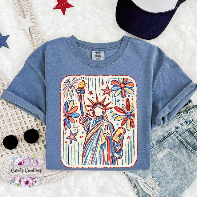 Patriotic Statue Of Liberty Adult