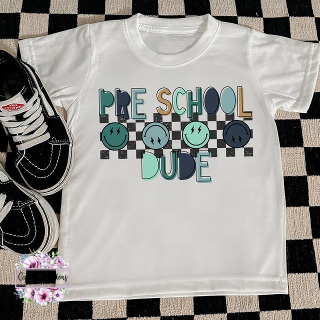 Retro Dude Back To School Kids